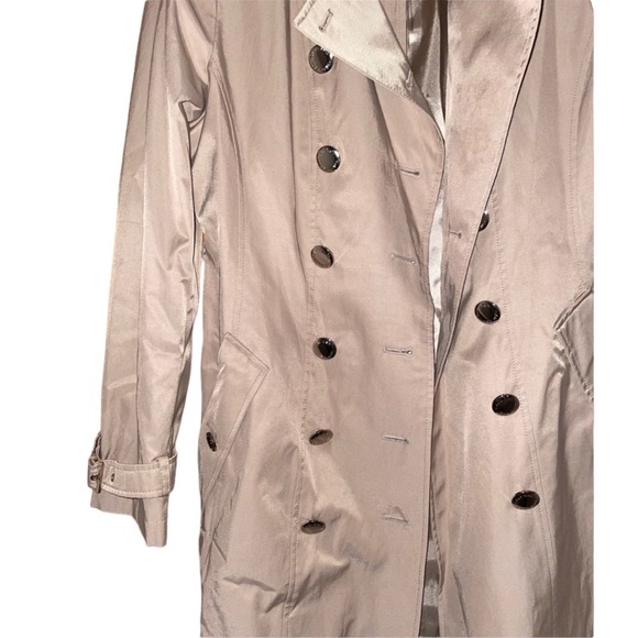 Calvin Klein Tan Trench Coat - Picture 2 of 9
